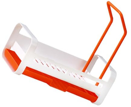 Cabilock Estante Multifuncional Para Esponjas y Bayetas Con Drenaje Organizador De Fregadero De Plástico Para Cocina Almacenamiento Compacto y Secado