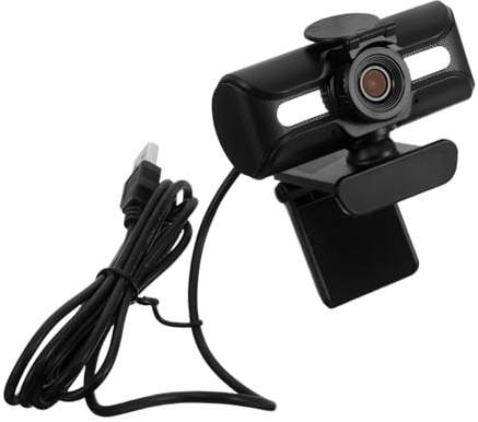 CAXUSD HD Computer Camera with Built in Microphone Plug and Play USB Webcam for Live Streaming and Video Conferencing Compact Design for Desktop and Online Meetings