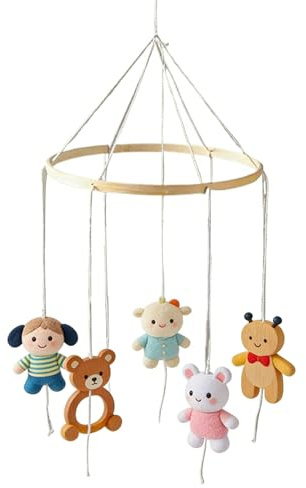 Babybett, Dekoration aus Naturholz, glatt, handgefertigt, Dekoration für Jungenzimmer - Für Kinderzimmer, Haus, Wohnzimmer, Bad, Alltag, Partys und