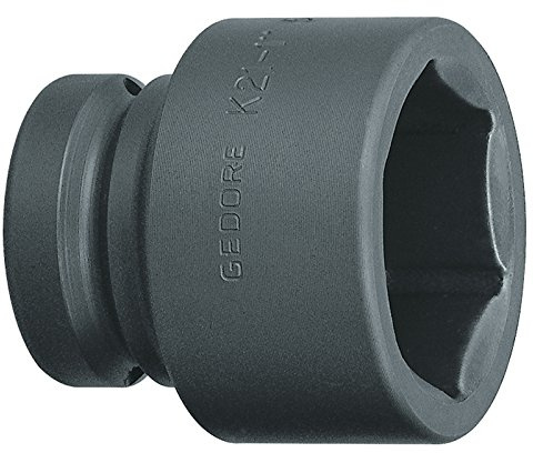 GEDORE Kraftschraubereinsatz 1 Zoll, 6-kant 38 mm, 1 Stück, K 21 38