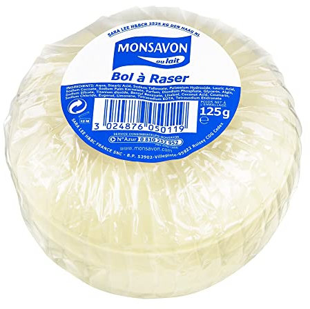 Monsavon Bol à Raser 125 g- Lot de 3