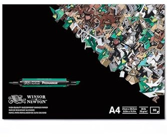 Winsor & Newton, BLEEDPROOF MARKER PAPER PAD SIZE A4
