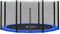 Trampolin Netz Randabdeckung Trampolinzubehör Set Trampolinnetz Randabdeckung für Trampolin Ø 366 cm 8 Stangen UV-beständig Reißfest Trampolinnetz Trampolinschutz Ersatznetz Federabdeckung Umrandung