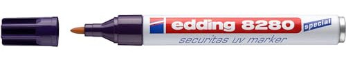 Edding Spezialmarker edding 8280 securitas UV marker, 1,5-3 mm, farblos