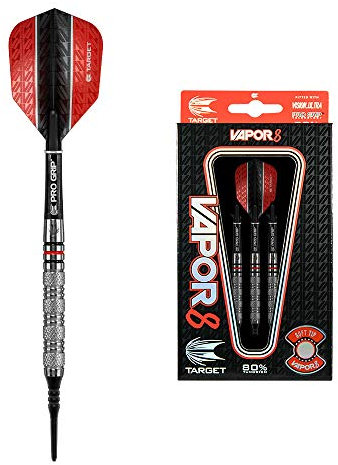 Dartpfeile von Target, Vapor-8, mit weicher Spitze, 100495, 18G 01