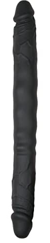 Doppelendiger Dildo - Schwarz