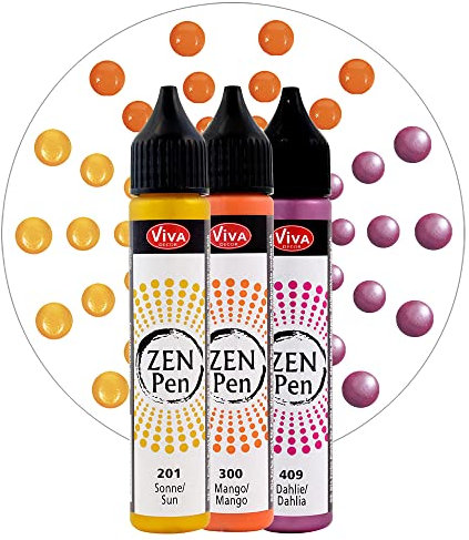 Viva Decor Zen-Pen 3er Set - WÄRME des Sommers