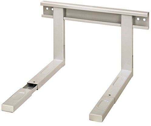 XAVAX | Soporte de pared para microondas (Hasta 30 kg de carga máxima, Medidas ajustables, Montaje sencillo), Color Blanco