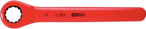 KS Tools 117.4219 Isolierter Ratschenringschlüssel, 19mm
