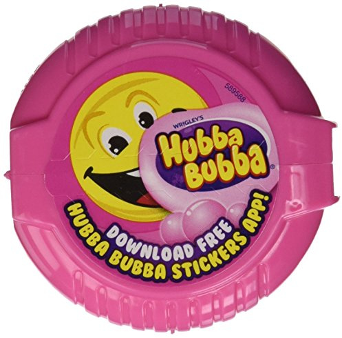 Wrigleys Hubba Bubba Bubble Tape Fancy Fruit (12 x 56g)