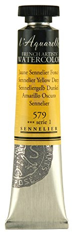 Sennelier Watercolour 21ml Tube S1 - Sennelier Yellow Deep (579)