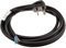 Kenable 13A UK Plug to Bare Ends Cable, 3 Meter Black Power Cord, 1.5mm² Wire