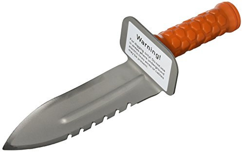 Deteknix 1V_1503.101 Quest Diamond Digger Tool Left Side Serrated Blade with Free Sheath, Orange