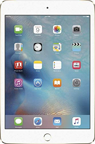Apple iPad Mini 4 16GB Wi-Fi - Gold (Renewed)