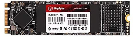 KingSpec 1TB M.2 SSD 2280, Interne Solid State Hard Drive-SATA iii 6Gb/s, M2 NGFF Disco Duro für Desktop Laptop (Lese-/Schreibgeschwindigkeit bis zu 580/520MB/s)
