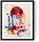 Nacnic R2-D2 Aquarell Poster. Wasserfarbe Stil Wanddekoration von Star Wars. Verschiedene bunte Science Fiction Filme Bilder. 30x40 cm ohne Rahmen.