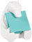Post-it Brand Dispenser Ricaricabile e una Ricarica di Foglietti Post-It Z-Notes, 76 mm x 76 mm, Blu
