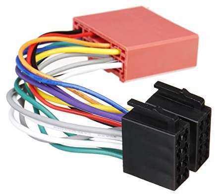 ISO Car Stereo Radio 195mm Wiring Harness Loom Adaptor Connector Cable For Mazda Ford
