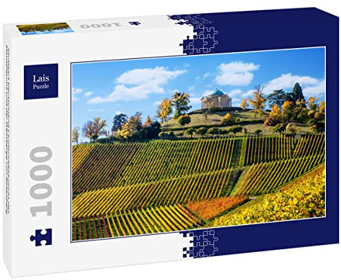 Lais Puzzle Stuttgart Deutschland Landschaftsansicht des Mausoleums und der Weinberge von Rotenberg 1000 Teile