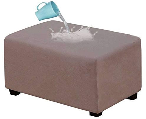 JHLD wasserdichte Ottomane Schonbezug Stretch