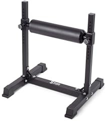 SimplyImagine One Leg Squat Roller – verstellbarer Kniebeugenständer für bulgarische geteilte Kniebeugen, 1 Bein-Lunge für Körpergewicht oder Hantel