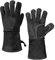 MICHELINO Grillhandschuhe Leder schwarz
