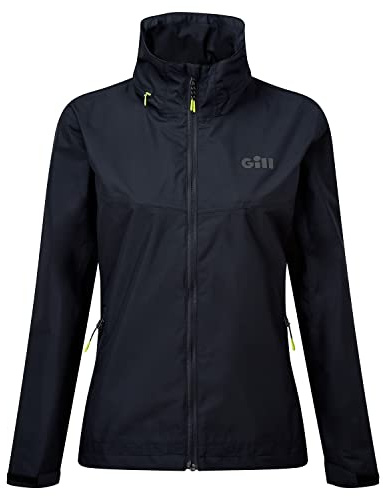 Gill Womens Pilot Inshore Sailing Jacket 2022 - Black IN88JW 16