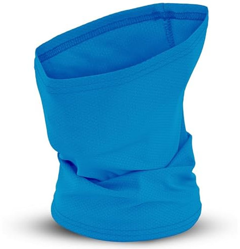 Hilltop Halstuch Herren & Damen | Multifunktionstuch Damen & Herren | Ideal als Stirnband, Schlauchschal | Perfekt zum Sport machen & Schwitzen, Neck Warmer:Blue