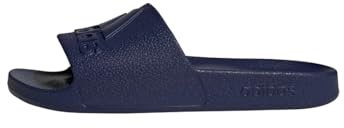 adidas Unisex Adilette Aqua Slides, Dark Blue/Dark Blue/Dark Blue, 44.5 EU