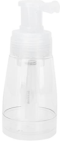 Yctze Flacone Spray, Flacone Spray per Polvere per Capelli Pompa Trasparente Ricaricabile 180 Ml