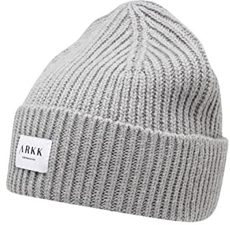 ARKK Copenhagen Unisex Mütze grau/weiß/schwarz One Size