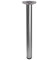 STOLMET Pied De Mueble en Acier Réglable en Hauteur 710 mm Pied De Table Et Bureau Aluminium Mat Argent