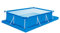 VINTORKY Pool Regen Abdeckung Staubdicht Pe Material 221x150x43cm Rahmen Aufblasbare Pool