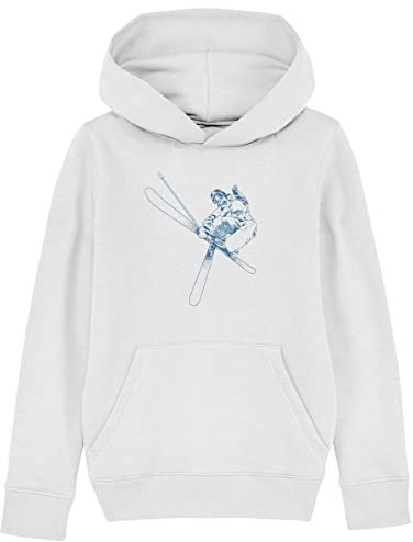 Reespray - Freestyle Skier - Skiing Kids Organic Hoodie