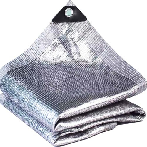 XCKJYDCDB 99% Aluminium-Schattenstoff für Pflanzenschutz, Terrassenüberdachung, Garten, Pergola, Gewächshausmarkise, Balkonmarkise, (3x5m)