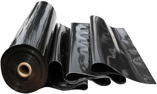 Telo per Laghetto Nero Rivestimento per Laghetto da Giardino Resistenza Ai Raggi UV E agli Agenti Atmosferici Fodera per Laghetto HDPE Flessibile Membrana per Piscina Koi Aiuole(2x3.0m)