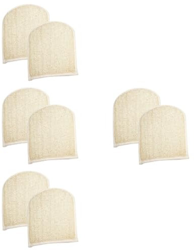 Baluue 8stücke Exfolierende Handschuhe Für Dusche Körperpeeling Loofah Handschuhe Für Sanfte Hautreinigung Und Massage Sicherem Material Leicht Und Tragbar