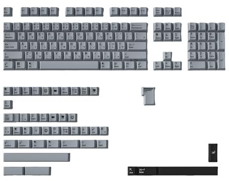 Minimalista 148 Keys, tasti di altezza originale, Sublimazione Tasti Cappucci 60 80 61 Tastiera Meccanica Tastiera Caps