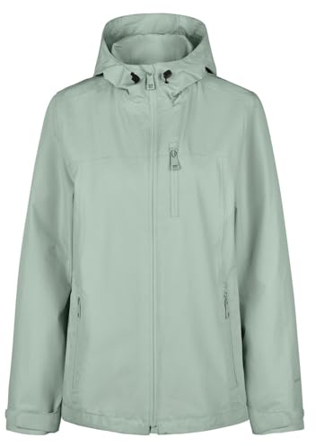 ONUA Regenjacke Damen wasserdicht, winddicht & atmungsaktiv, Funktionsjacke, Outdoorjacke, Allwetterjacke oder Wanderjacke mit thermisch versiegelten Nähten (Größe 36-48)