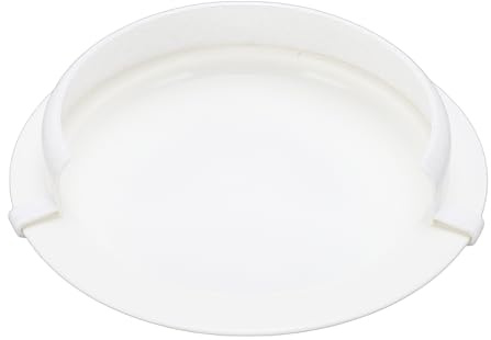 Yechiry Plato a Prueba de Derrames, Plato Antideslizante con Bordes Elevados para Adultos y Niños, Alimentación, Movilidad Limitada, Uso con una Sola Mano