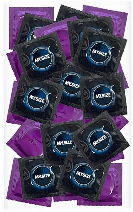 MY.SIZE Kondome 69 mm – 25er Folienbeutel – Extra große Kondome für perfekten Sitz & Sicherheit – Dünn, transparent, dermatologisch getestet, komfortabel & hautfreundlich