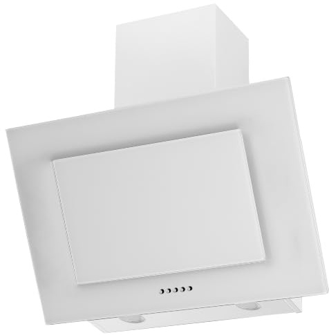 Respekta Kopffreie Schräghaube Mina CH21160W-19, 60 cm, Weiß, A+