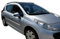J&J AUTOMOTIVE | Windabweiser Passend Für 207 2006-2012 5-Türer, Heko Regenabweiser, Getönt, Set 2-Teilig, Vorne, Aerodynamisch