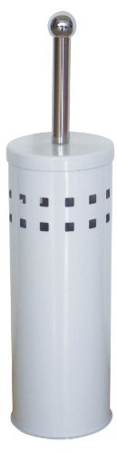 Harewood Toilet Brush and Roll Holder White TOIL02-W