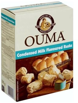 Ouma Condensed Milk Rusks 500g - South African Rusks , The best dunking rusk