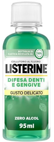 LISTERINE Abwehr Zähne Und Zahnfleisch Mundwasser Geschmack Delicate 95 ml