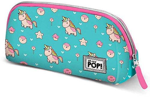 Oh My Pop! Unicorn Jelly Kleine Kulturtasche, Mehrfarbig, Mehrfarbig, Taglia Unica, Gelee Kleine Einhorn Kulturbeutel