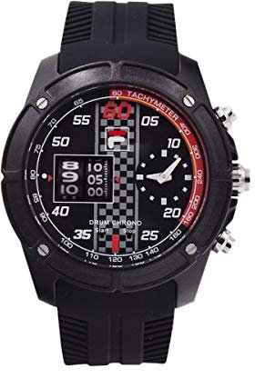 Fila Herren Uhr Armbanduhr Drum Roller 38-845-001 Silikon