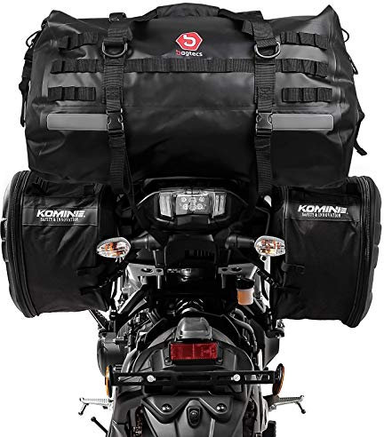 Satteltaschen Set Kompatibel mit Suzuki DR 650 RSE/SE CB50 Hecktasche