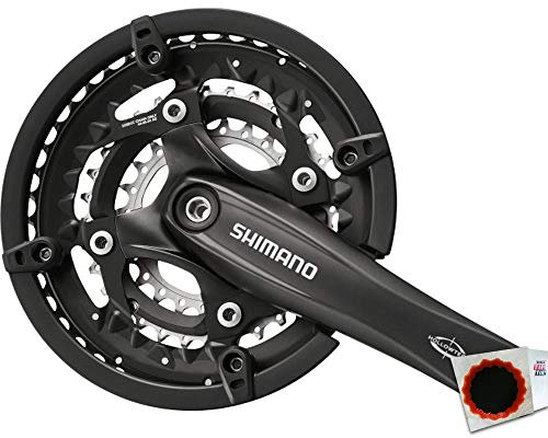 SHIMANO Kurbelgarnitur Trekking FC-T521 OCTALINK 170mm 44-32-24Z. 3x10f. schwarz